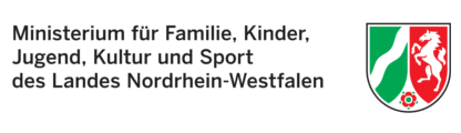 Logo Ministerium für Familie, Kinder, Jugend, Kultur und Sport des Landes Nordrhein-Westfalen